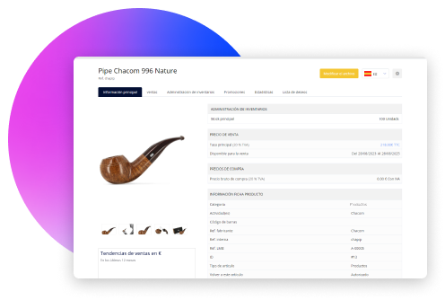 Ficha de producto - Ecommerce